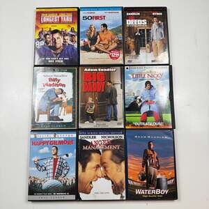 Adam Sandler Comedy DVD Collection 9-Movie Lot - Happy Gilmore, Big Daddy, The W